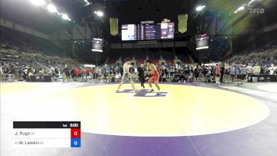 190 lbs Cons 64 #2 - Juan Carlos Puga, CA vs Waylon Lamkin, MI