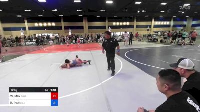 98 kg Consolation - William Max, Savage House WC vs Keenan Paz, Gold Rush Wr Ac