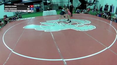125 lbs Kaliyah Evans, Nebraska vs Anna Henstein, South Dakota Silver