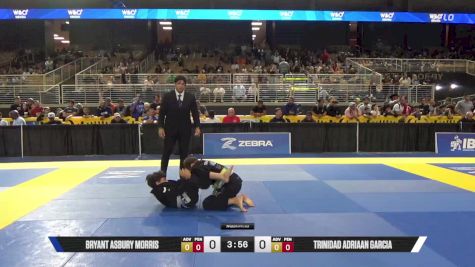 Bryant Asbury Morris vs Trinidad Adriaan Garcia 2025 Pan Kids Jiu-Jitsu IBJJF Championship