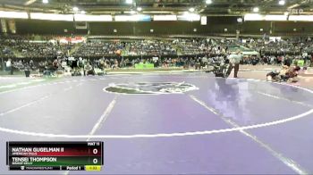150 lbs Champ. Round 3 - Nathan Gugelman Ii, American Falls vs Tensei Thompson, Bishop Kelly