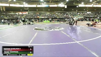 150 lbs Champ. Round 3 - Nathan Gugelman Ii, American Falls vs Tensei Thompson, Bishop Kelly