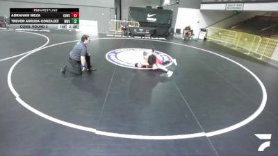 Cons. Round 2 - Abraham Meza, California Gladiators Wrestling Club vs Trevor Arruda-Gonzalez, Moorpark Wrestling Club