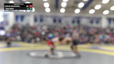 144 lbs Champ. Round 3 - Max Beck, St. John Jesuit vs Caelan MacDowell, Centennial