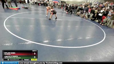 115 lbs Quarterfinal - Dylan Saba, Colorado vs Lincoln Swick, Askren Wrestling Academy