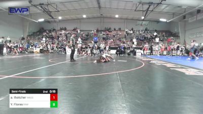 106 lbs Semifinal - Ryker Williams, Sperry Wrestling Club vs Camden Runnels, Honey Badgers Wrestling Club