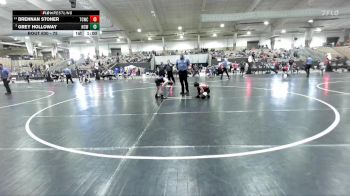 75 lbs Cons. Round 2 - Brennan Stoner, GroundZero vs Grey Holloway, Nashville Catholic Wrestling