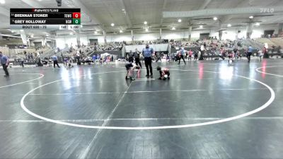 75 lbs Cons. Round 2 - Brennan Stoner, GroundZero vs Grey Holloway, Nashville Catholic Wrestling