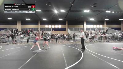 136 lbs Round Of 16 - Ashton Elliott, Coronado vs Alanna Harwell, St. Marys