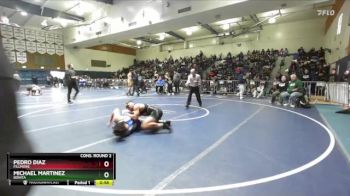 190 lbs Cons. Round 2 - Pedro Diaz, Fillmore vs Michael Martinez, Bonita