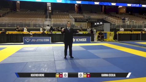 Karina Cecilia vs Heather Irene 2025 Pan Jiu Jitsu IBJJF Championship