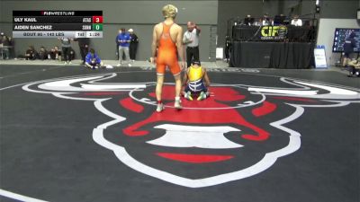 140 lbs Round Of 32 - Uly Kaul, Atascadero vs Aiden Sanchez, Sunnyside