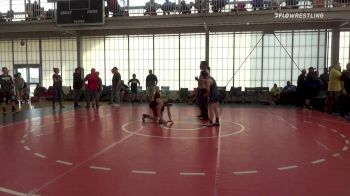 100-105 lbs Consolation - Braden Harper, Woodstock Wrestling Club vs Abbigail Fouts, Future Panthers Ridgeland WC