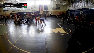 133 lbs Cons. Round 5 - Connor McKinney, Beaver County Christian School vs Cole Schmitt, Cochranton Area Hs