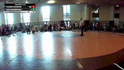93 lbs Quarterfinal - Calder Davidson, Tabb Wrestling Club vs Jace Dangerfield, Jr Big Orange