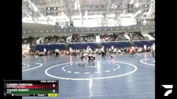 60 lbs Cons. Round 2 - Tucker Robert, ELCO vs Landen Christian, Southern Columbia