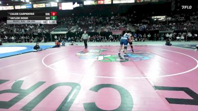 4A 285 lbs 1st Place Match - Caleb Carpenter, Buhl vs Taylor Dodd, Bonners Ferry