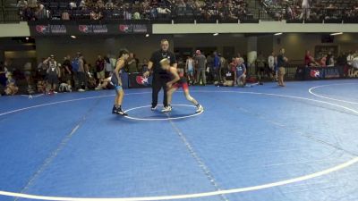 88 lbs Cons. Sub-quarters - Cooper Heffelman, Legacy Boltz Wrestling Club vs Joshua Sanders, Red Cobra Wrestling Academy