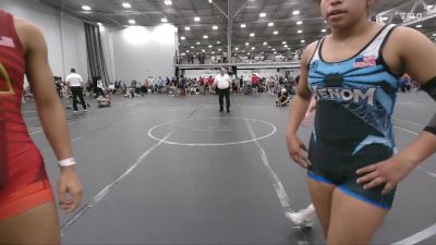 118 lbs Round 2 - Marlee Solomon, PA West Black vs Kimberly Olaeta, Venom Girls WC
