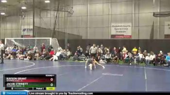 75 lbs Round 1 (4 Team) - Jacob Stinnett, Tennessee White vs Kayson Grant, Wyoming Gold