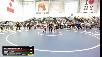 210 lbs Semifinal - Cody Alessi, Clever Combat Wrestling Club vs Joseph Winchester Iv, BH-BL Youth Wrestling