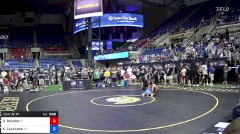 106 lbs Cons 32 #1 - Daniel Rosales, Idaho vs Khel Lipumano, Arizona