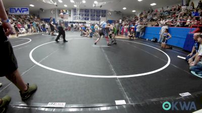 76 lbs Rr Rnd 2 - Frankie Robertson, Hennessey Takedown Club vs Tyson Dickerson, Blue Devil Wrestling