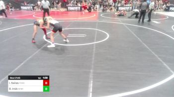 88 lbs Final - Iliyah Sailas, Pomona Elite vs BryLee Irsik, Nebraska Wr Ac