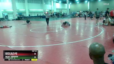 190 lbs Finals (8 Team) - Keith Butler, Dayton Bandits vs Ricky Herman, Camden Socs