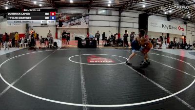 77 kg Cons. Round 2 - Dominick LaPier, Castleton RTC vs Tyler Martinez, Knights RTC