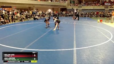 80 lbs Cons. Semi - Nolan Vos, Waconia vs Keo Keezer, Mahnomen-Waubun