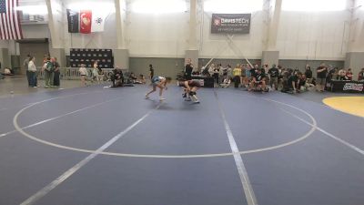 100 lbs Cons. Quarters - Skye Schultz, Sanderson Wrestling Academy vs Tayler Brown, East Idaho Elite