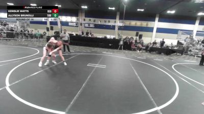 123 lbs Round Of 16 - Kenslie Watts, Reign WC vs Allyson Brunolli, Threshold WC