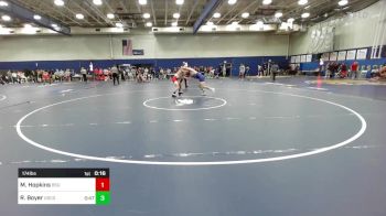 174 lbs Round Of 16 - Michael Hopkins, Bridgewater vs Ryan Boyer, Coast Guard