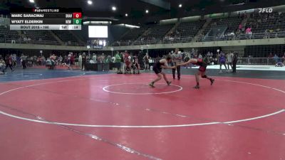160 lbs Quarterfinal - Marc Saracinaj, Shavertown vs Wyatt Elderkin, New Freedom