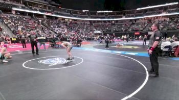 G135-5A Champ. Round 1 - Hayden Newberg, Vista Ridge Girls vs Laken Sisson, Palmer Ridge Girls