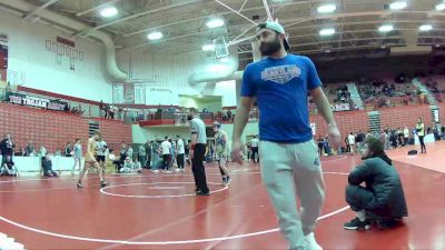 120 lbs Cons. Round 4 - Elijah Hedges, Maurer Coughlin Wrestling Club vs Dakota Glasson, Normonco Wrestling Club