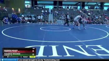 182 lbs Quarterfinals (8 Team) - Maverick Bolding, Glenpool vs Hudson Moudy, Coweta Public School