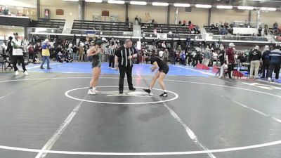 114 lbs 5th Place - Priya Francis, La Salle Academy vs Mila Dy, Cranston East