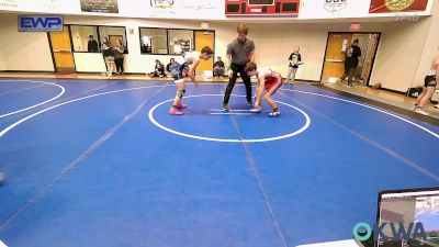 112-119 lbs Rr Rnd 2 - Price Cunningham, Barnsdall Youth Wrestling vs Kayson Graham, Tiger Trained Wrestling