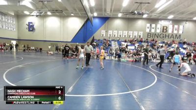 70 lbs Cons. Round 4 - Nash Mecham, Champions Wrestling Club vs Camden Lawson, Sanderson Wrestling Academy