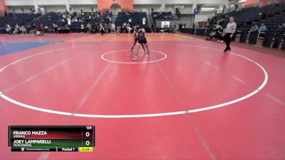 125 lbs Quarterfinal - Franco Mazza, Ursinus vs Joey Lamparelli, Muhlenberg