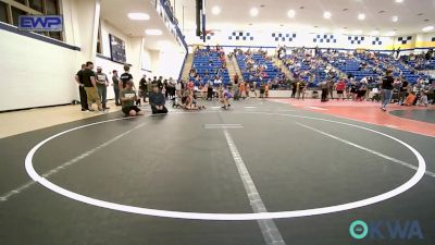 43 lbs Final - Rush Wilson, Barnsdall Youth Wrestling vs Rowdy Tyler, Berryhill Wrestling Club