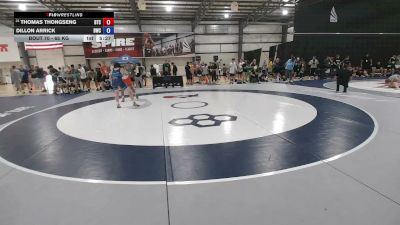 65 kg Champ. Rd Of 128 - Thomas Thongseng, Burg Training Center vs Dillon Arrick, Bearcat Wrestling Club
