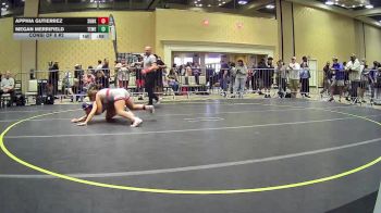 123 lbs Consi Of 8 #2 - Apphia Gutierrez, Subkids vs Megan Merrifield, Temescal Canyon HS