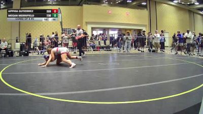 123 lbs Consi Of 8 #2 - Apphia Gutierrez, Subkids vs Megan Merrifield, Temescal Canyon HS