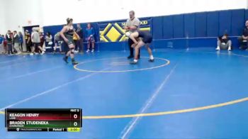 144 lbs Round 2 - Keagon Henry, Lake vs Braden Studeneka, Evergreen