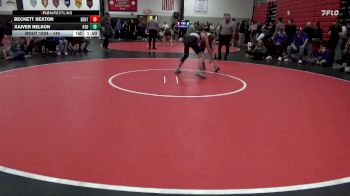 144 lbs 9th Place Match - Xaiver Nelson, Keokuk vs Beckett Sexton, Benton Community