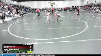 120 lbs Cons. Round 4 - Joaquin Salameda, Lane Tech (IL) vs Ethan Hoyer, Brillion