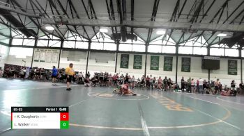 85-93 lbs 5th Place Match - Kaden Daugherty, Vandalia Junior Wrestling Club vs Leonidas Walker, Tecumseh Wrestling Club